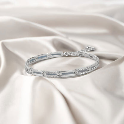 Silver Square Bracelet