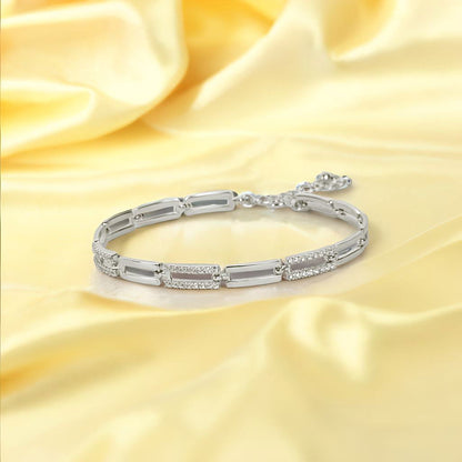 Silver Square Bracelet