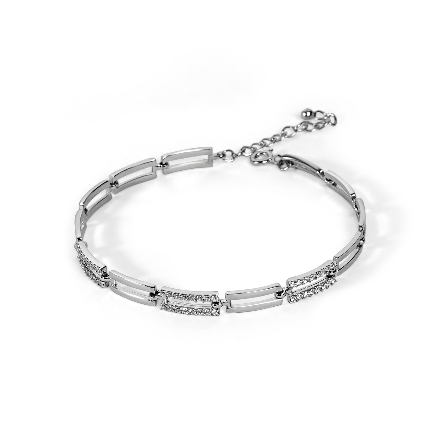 Silver Square Bracelet