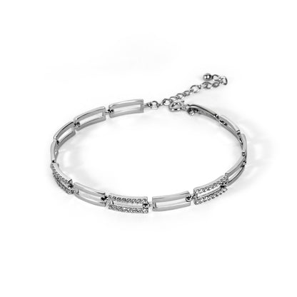 Silver Square Bracelet