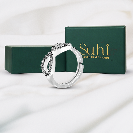 Silver Infinity Ring for DIVAs