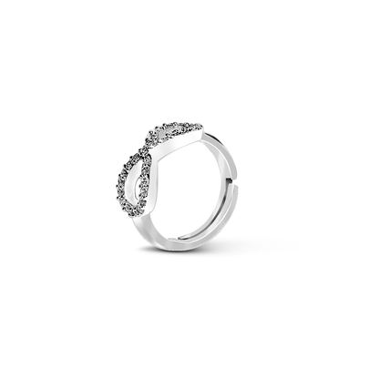 Silver Infinity Ring for DIVAs