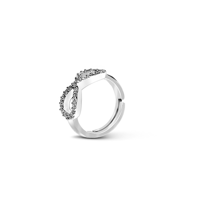 Silver Infinity Ring for DIVAs